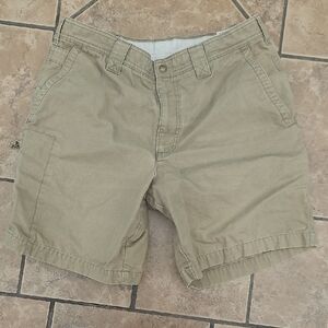 Columbia Tan Cargo Shorts Relaxed Fit